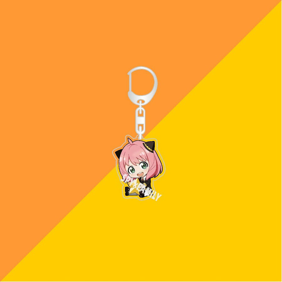 Cute Spy Family Series Acrylic Keychain