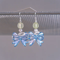 Vintage Bow Pearl Earrings