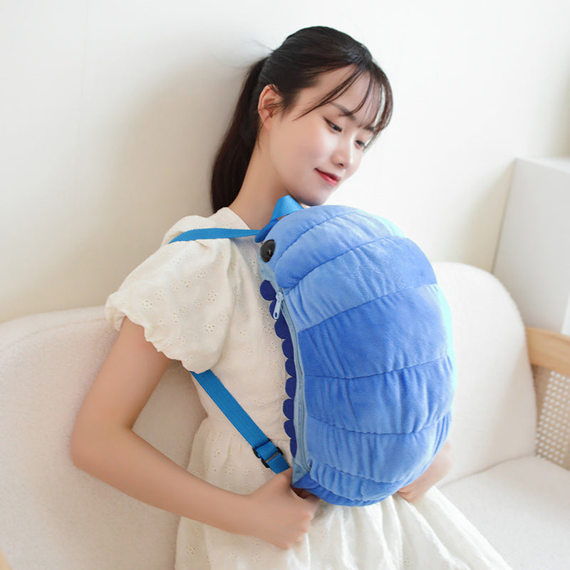 Kawaii Isopod Plush Backpack