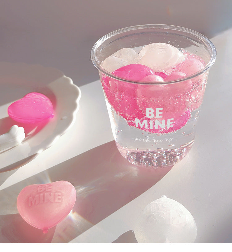 Cartoon Love Ice Cubes