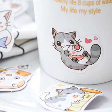 Little Milk Cat Stickers