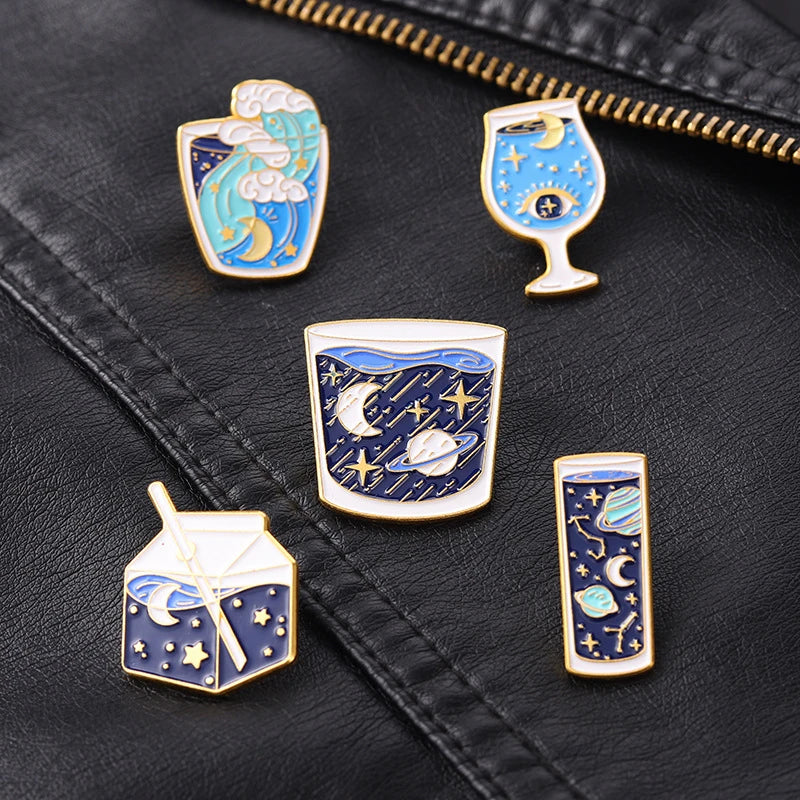 Creative Starry Sky Pins