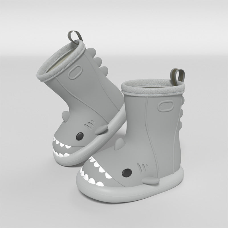 Kawaii Cartoon Shark Non-Slip Rain Boots