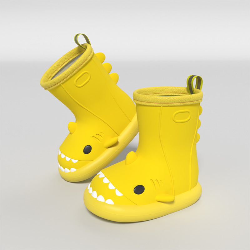 Kawaii Cartoon Shark Non-Slip Rain Boots