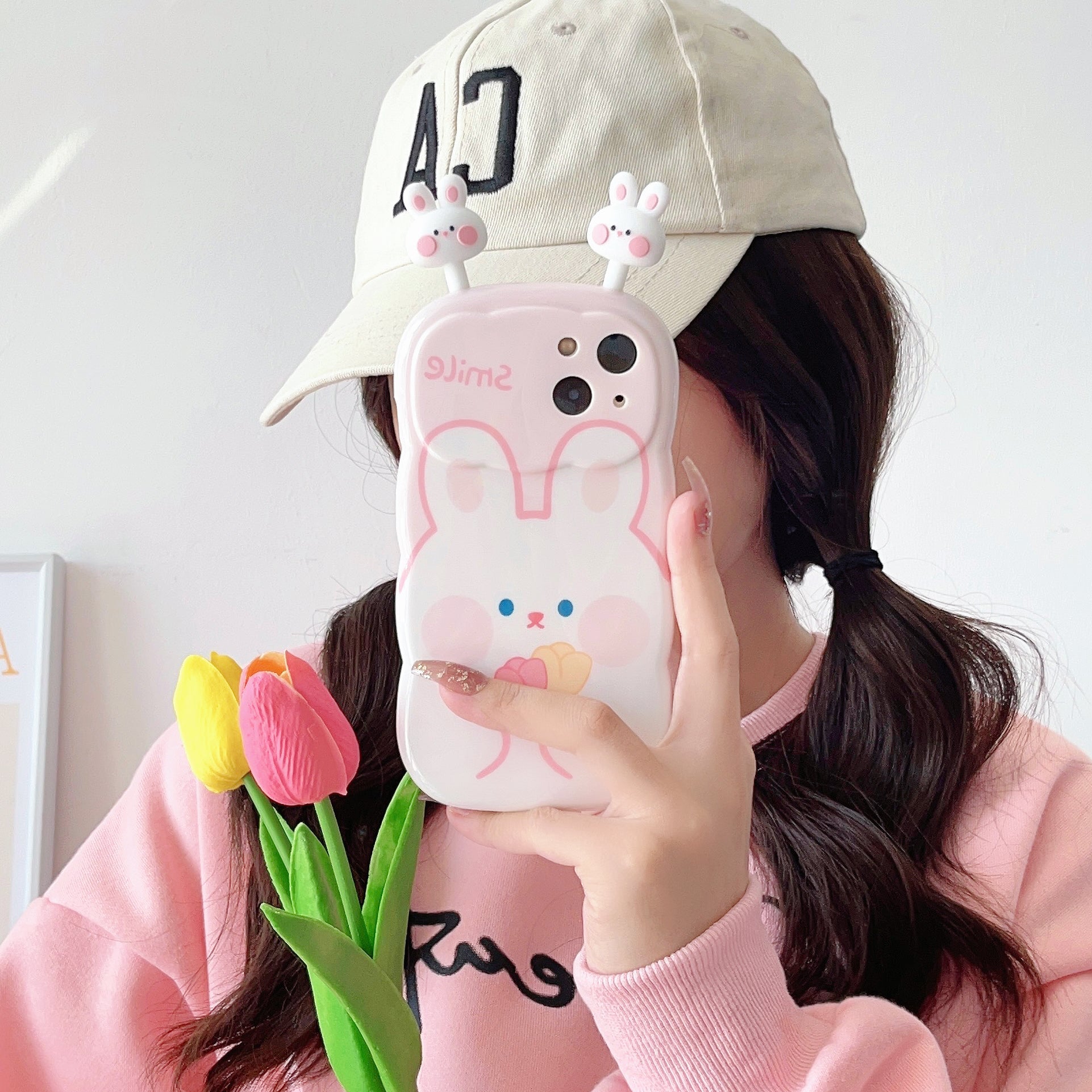 Kawaii Cartoon Rabbit Phone case