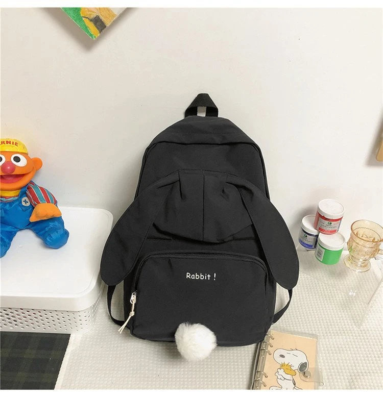 Funny Character Bunny Ears Backpack