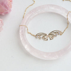 Butterfly Silver Necklace