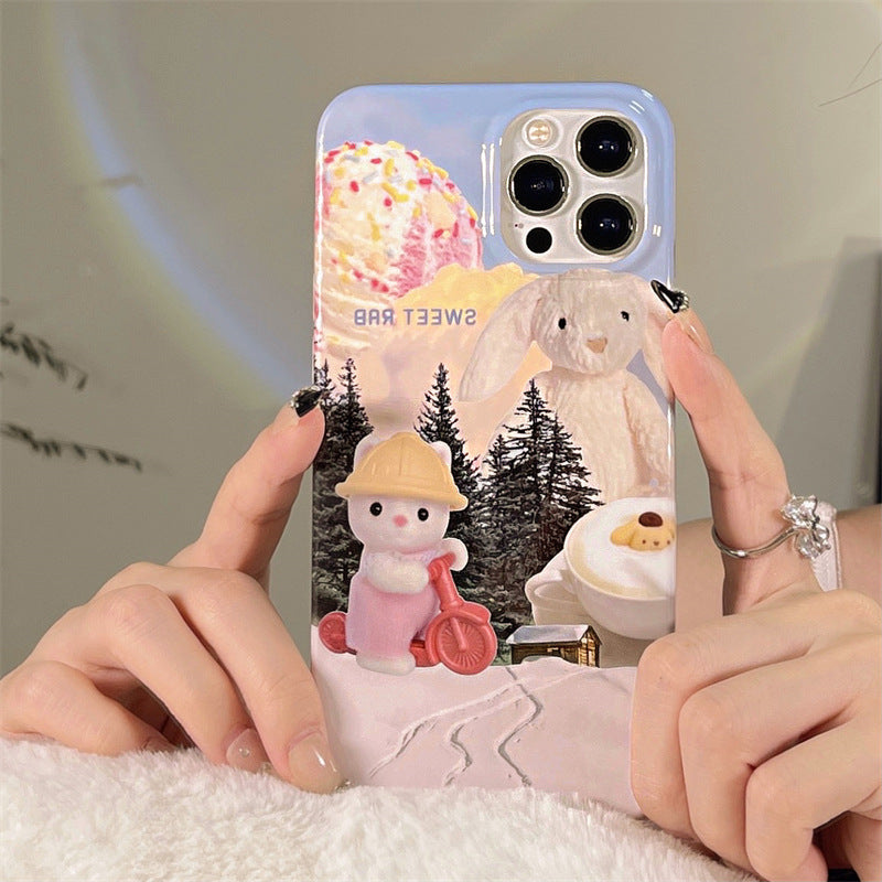 Skateboard Bunny Phone Case