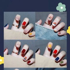 Cute Bear Nail Sticker