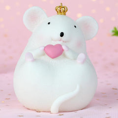 Little Fat Mouse Heart Piggy Bank