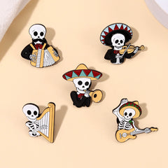 Music Party Instrumental Ensemble Pins