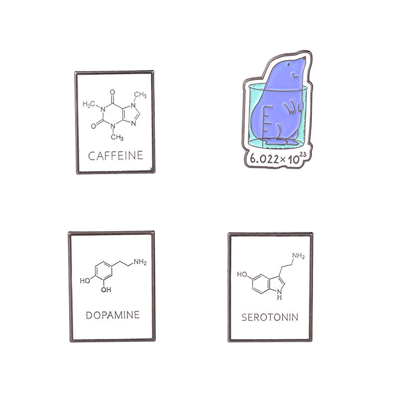 Letter Chemical Equation Pins