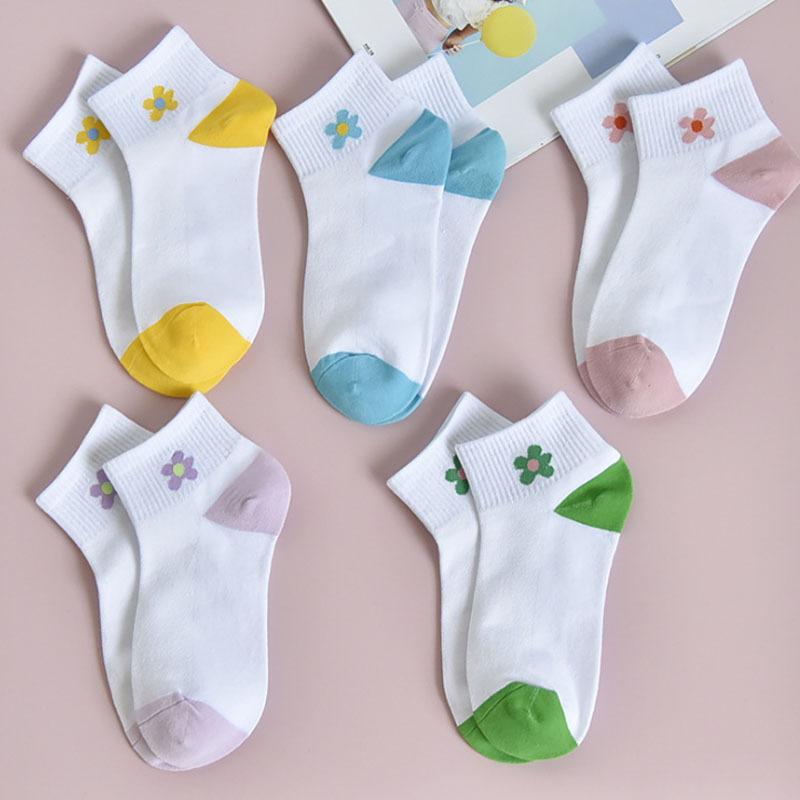 Flower Short Socks