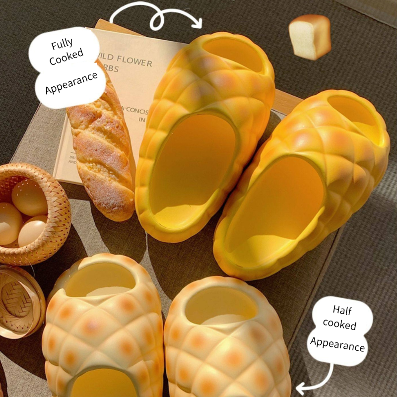 Kawaii Pineapple Bun Slippers