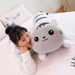 50-130cm cat pillow plush toy children's gift lovely doll sleeping pillow girl birthday gift doll doll creative Christmas gift