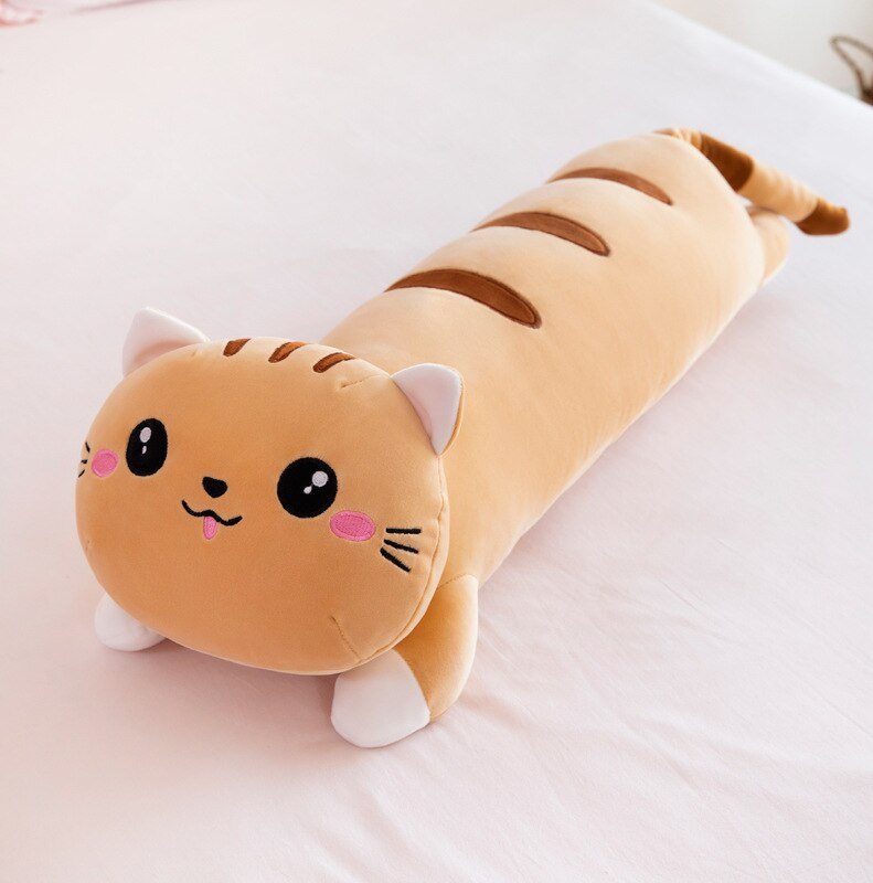 50-130cm cat pillow plush toy children's gift lovely doll sleeping pillow girl birthday gift doll doll creative Christmas gift