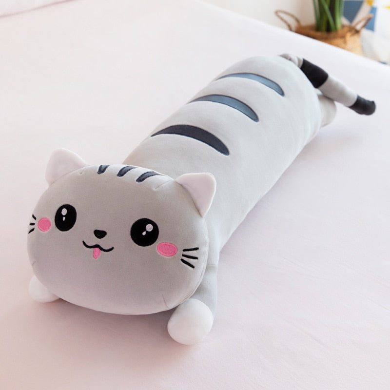 50-130cm cat pillow plush toy children's gift lovely doll sleeping pillow girl birthday gift doll doll creative Christmas gift