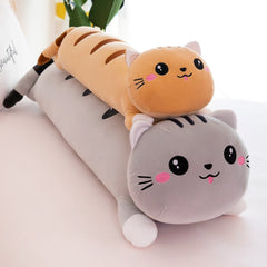 50-130cm cat pillow plush toy children's gift lovely doll sleeping pillow girl birthday gift doll doll creative Christmas gift