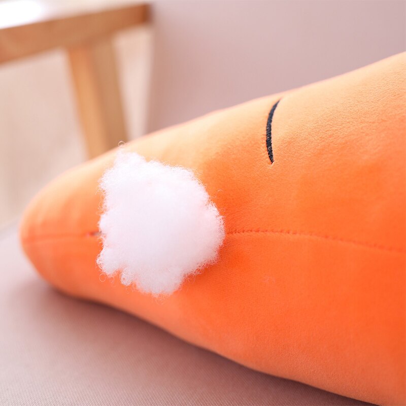 Muñeco de peluche de zanahoria de 50/70/100/120 cm, relleno de frutas y verduras kawaii, juguetes para niños, regalos de cumpleaños, decoración del hogar. 