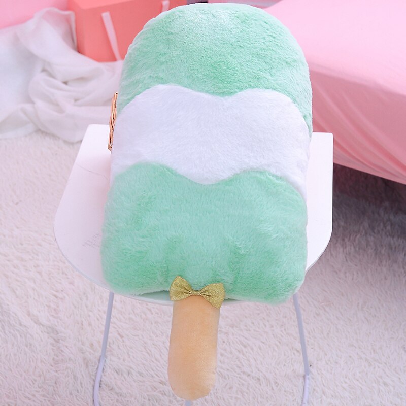 50CM New design 3D sweet ice cream pillow cushion car waist support cushion Soft Plush Stuffed Doll Toys Creative Pillow