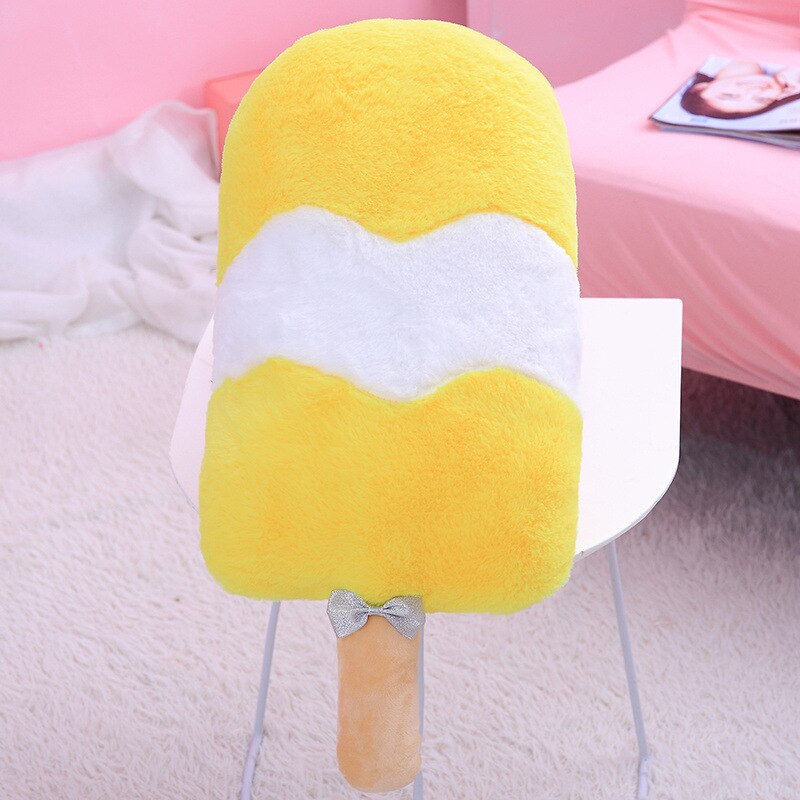 50CM New design 3D sweet ice cream pillow cushion car waist support cushion Soft Plush Stuffed Doll Toys Creative Pillow