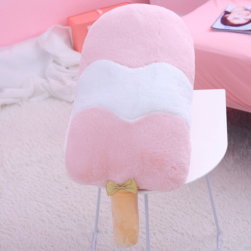 50CM New design 3D sweet ice cream pillow cushion car waist support cushion Soft Plush Stuffed Doll Toys Creative Pillow