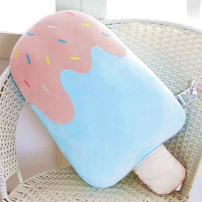 50CM New design 3D sweet ice cream pillow cushion car waist support cushion Soft Plush Stuffed Doll Toys Creative Pillow