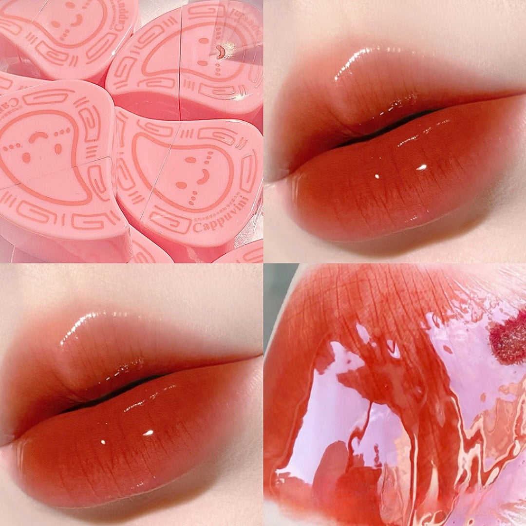 Cappuvini Red Peach Kueh Lip Gloss