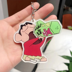 Kawaii Cartoon Acrylic Keychain Charm