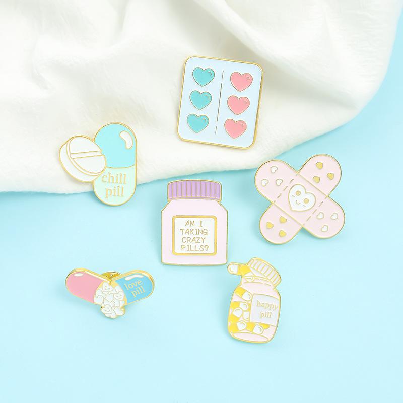 Cartoon Cute Mini Modelling Pins