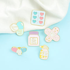 Cartoon Cute Mini Modelling Pins