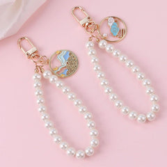 Classic Pearls Keychain