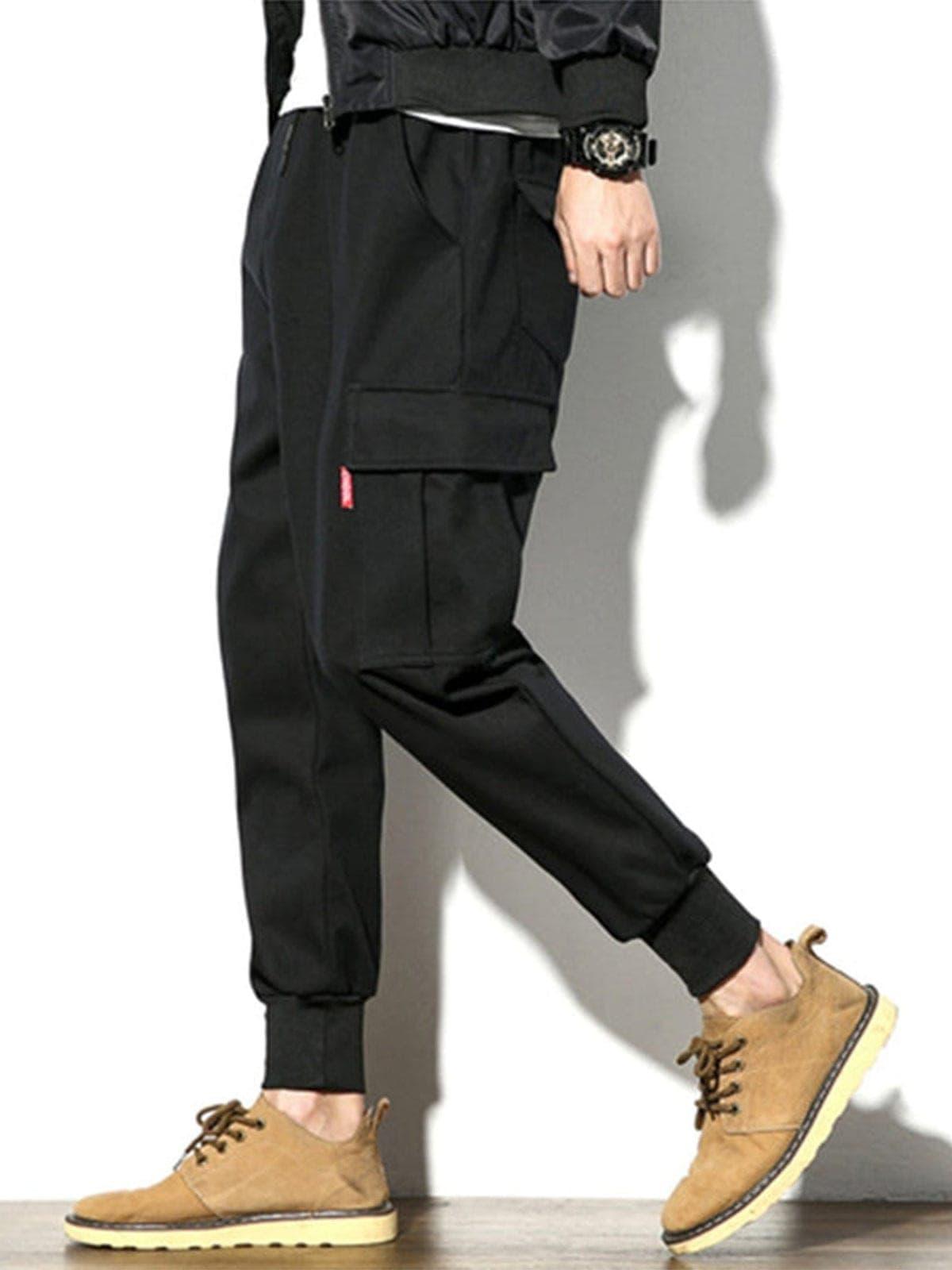 "Multi-pocket Beam Foot" Cargo Pants