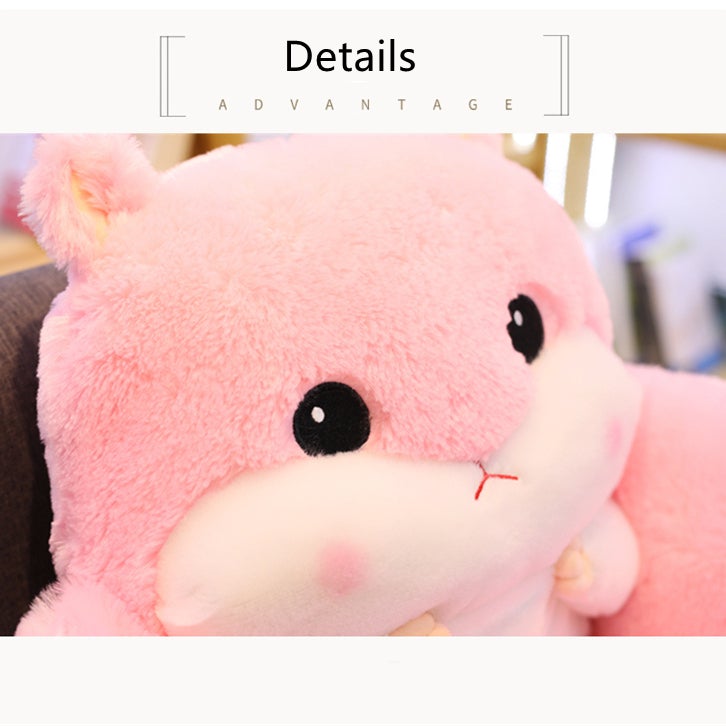 Cute Plush Hamster Seat Cushion