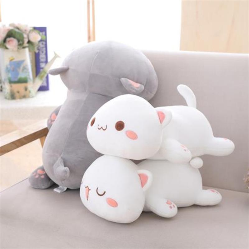 Lying down Cat Plush Doll