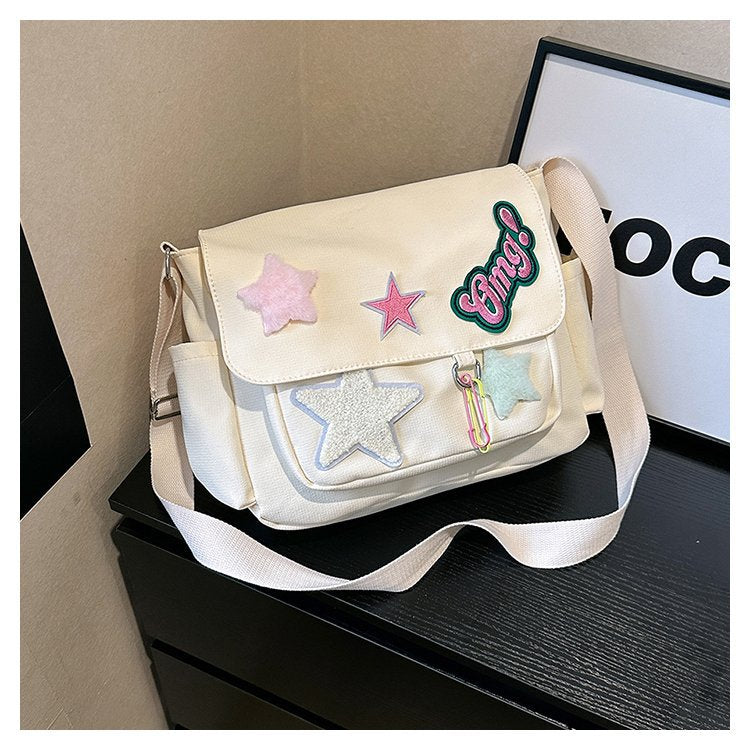 Cute Girly Star Shoulder Bag