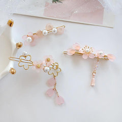 Japanese Sakura Hair Clips