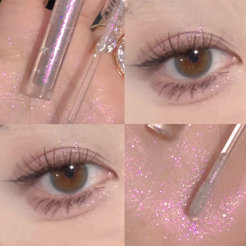 Monochromatic Pearlescent Liquid Eyeshadow