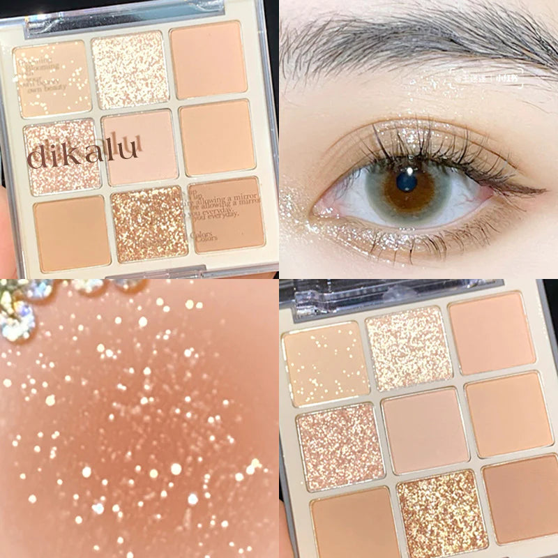 Milk Tea 9 Colors Eyeshadow