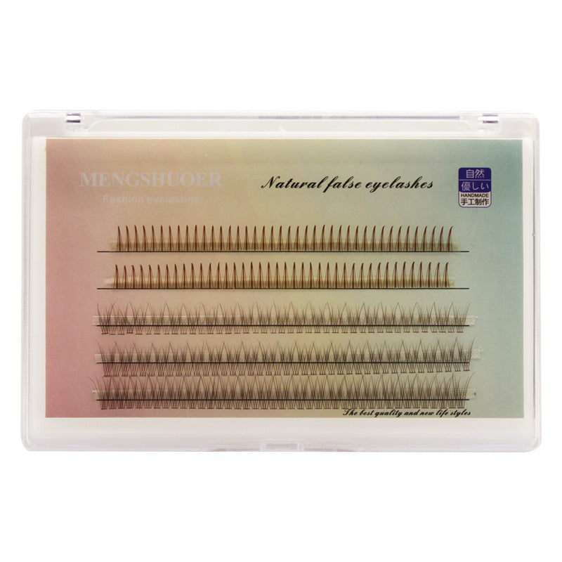 Caramel Brown Fishtail A-Type False Eyelashes