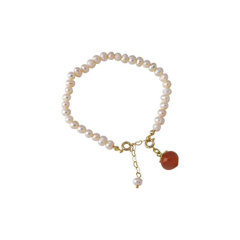 Pearl Peach Bracelet