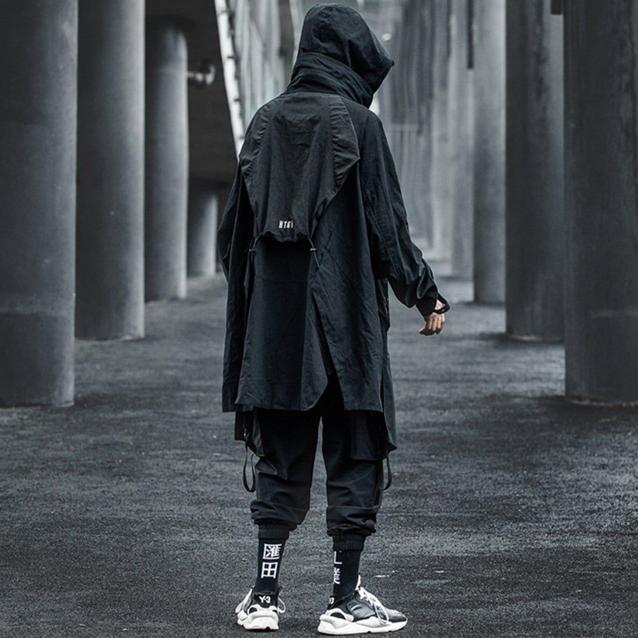 Dark Functional Patchwork Jacket