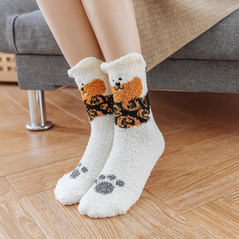 Cute Shiba Inu Floor Socks