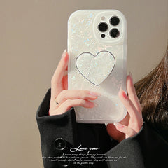 Shell Pattern With Stand Phone Case