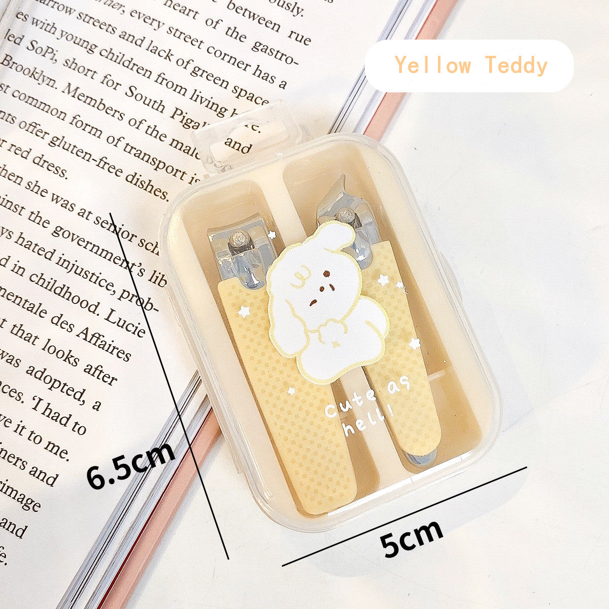 Cute Cartoon Nail Clippers Set