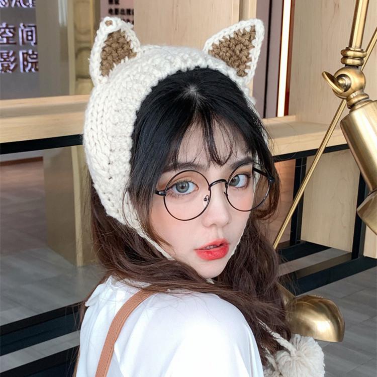 Kawaii Fox Ear Knit Hat