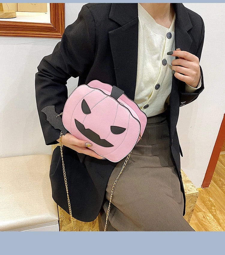 Spoof Pumpkin Shoulder Bag