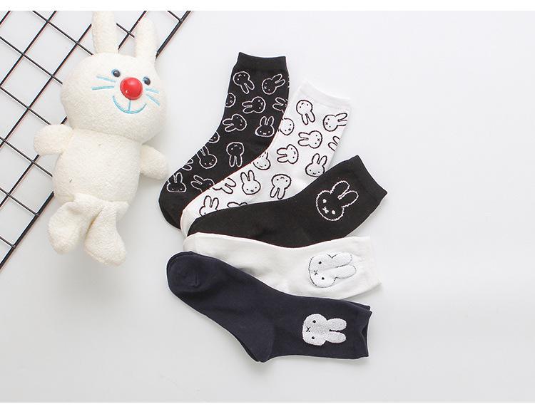 Cartoon Anime Rabbit Socks