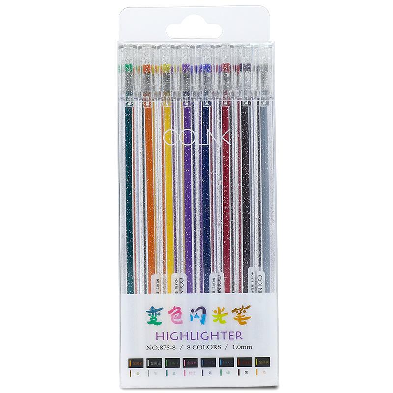 COLNK Change Shiny Gel Pen-8pcs