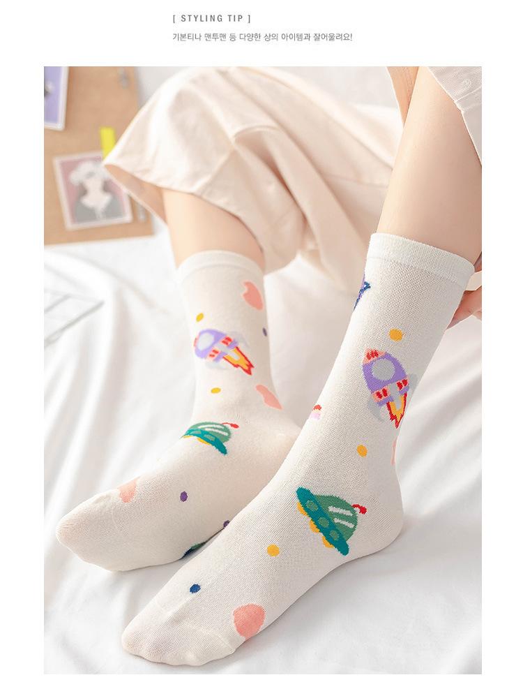 Cartoon Planet Anime Socks